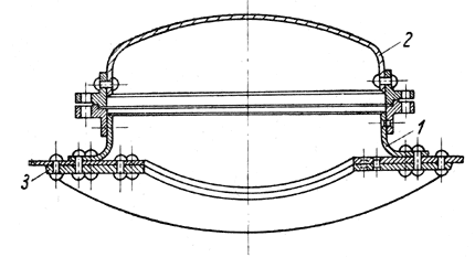 Zbieralnik pary - rysunek